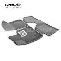 Текстильные 3D коврики Euromat3D Lux в салон для ZEEKR 001 (2021-) № EM3D-005720G Серые Текстильные 3D коврики Euromat3D Lux в салон для ZEEKR 001 (2021-) № EM3D-005720G Серые