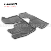 3D коврики Euromat3D EVA в салон для ZEEKR 001 (2021-) № EM3DEVA-005720G Серые 3D коврики Euromat3D EVA в салон для ZEEKR 001 (2021-) № EM3DEVA-005720G Серые